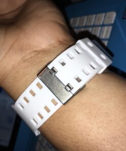 FANMIS Unisex Outdoor Sport Jelly Watch Simple Casual Analog Watches 3ATM Waterproof Minimalism Watches for Young Women Silicone Strap A White 18 71BmkrnmlFL