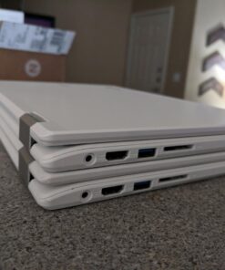 Acer Chromebook R 11 Convertible, 11.6-Inch HD Touch, Intel Celeron N3150, 4GB DDR3L, 32GB, CB5-132T-C1LK, Denim White 41 71Bn3I4meJL