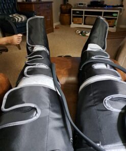 FIT KING Full Leg Massager with Heat, Air Compression Massager for Foot Calf & Thigh Muscle Relaxation and Recovery, Helpful for Pain Relief,Swelling, Edema and RLS, FSA-HSA Approved 33 71BnIkG2FL 1