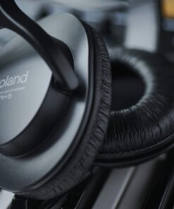 Roland RH-5 Quality Comfort-Fit Headphones for Electronic Musical Instruments,Black, 40mm driver 10 71BnnDaifSL