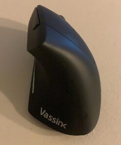 Vassink Ergonomic Mouse, Rechargeable Wireless Mouse, 2.4GHz Rechargeable Wireless Vertical Optical Mice with USB Receiver, 6 Buttons, 800/1200/1600 DPI, for Laptop, PC, Computer Black 45 71BoQkXIDL