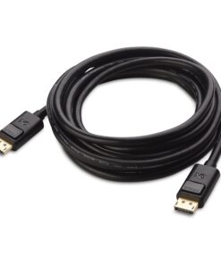 Cable Matters 2-Pack 4K DisplayPort to DisplayPort Cable, Computer Monitor Cable 6 ft, 4K@60Hz, 2K@144Hz, Display Cable, Male to Male Display Port Cable, Gold-Plated DP to DP Cable, 6 Feet 20 71BomxTDDuL