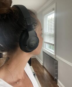 JBL Tune 710BT Wireless Over-Ear - Bluetooth Headphones with Microphone, 50H Battery, Hands-Free Calls, Portable (Black), Medium Black 29 71BonMB50NL