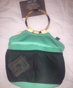 Artovida Artists Collective Lunch Purse | 11 x 15 x 6 Inches Large Reusable Insulated Lunch Tote with Inside Pocket - Design by Monika Strigel (Germany) Elephant - Bamboo Monika Strigel (Germany) - Boho Summer Elephant 28 71Bot zBDL