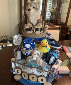 Wild Republic Wolf Plush, Stuffed Animal, Plush Toy, Gifts for Kids, Cuddlekins, 8 Inches 8 in 22 71BoxBKamaL