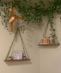 Fuzzy Friends 1 Each Burnt Orange, Blonde, Cream and Dark Brown Fuzzy Friends Plush Monkey with Velcro Hands Furry Stuffed Animal, Set of 4 Multicolored 29 71BozYkcifL