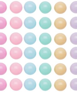 Amazon Basics BPA Free Crush Proof Plastic Pit Balls with Storage Bag, Toddlers Kids 12+ Months, 1000 Count, 1000 Balls, 6 Pastel Colors 27 71BpIqBWWZL