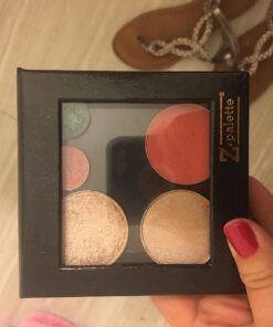 Z Palette Small Black Empty Magnetic Makeup Palette with Clear Window 32 71BpN9FANoL