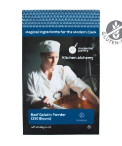 Alternative view of Pure Beef Gelatin Powder (250 Bloom) ⊘ Non-GMO Gluten-Free - 400g/14oz