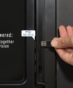 Vansky LED Strip Lights, Bias Lighting Strip for TV USB Powered for 40-60 Inch Flat Screen TV, Desktop PC - 16 Multi Colors (Reduce Eye Fatigue and Increase Image Clarity)-Waterpoof 28 71Bpo6HtGDL