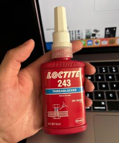 Loctite 1329467 243 Blue Medium Strength Threadlockers, 1.69 Ounces, 50 mL, 3/4" Thread 6 71BqKI84ChL