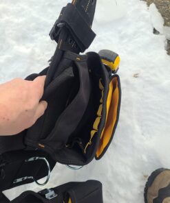 DEWALT DG5617 20-Pocket Pro Framer's Combo Apron Tool Belt and Yoke-style Suspenders Black Pockets On Suspenders 16 71BrZHi zzL