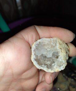 DANCING BEAR 25 Break Your Own Geodes, (Medium 1-1.5") 90% Hollow, Crack Open & Discover Amazing Surprise Crystals Inside! Educational Info and Instructions Included, Fun Party Favors & Prizes Medium (1-1.5") 47 71BsJgGsZoL 1