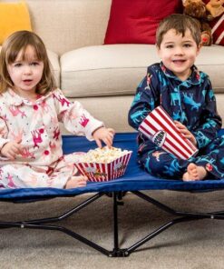 Regalo My Cot Portable Toddler Bed, Includes Fitted Sheet, Royal Blue , 48x24x9 Inch (Pack of 1) 28 71Bso5fYzHL