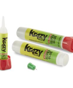 Krazy Glue KG517 Purpose Super Glue, Precision Tip, 2 Grams, 2 Count 12 Count 12 71Bt7X5YV0L