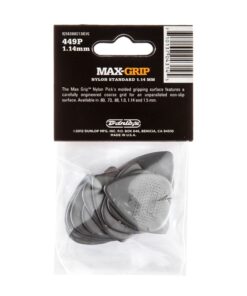 Jim Dunlop Max-Grip® Nylon Standard, Carbon, 1.14mm, 12/Player's Pack 12 Pack 9 71Bt9WMo3WS