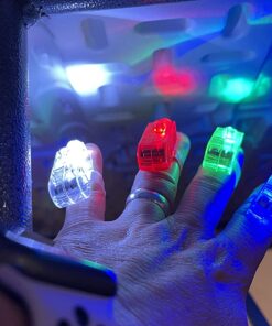 CALIFORNIA CADE ELECTRONIC Finger Lights- Party Favors-Bachelorette Party Favors - Party Supplies for Parties Cheering Novelty Toys Gift for Kids, Adult, Pack of 48 34 71BtWwNHfkL