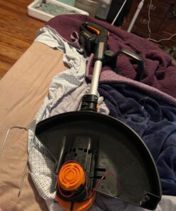 Worx String Trimmer Cordless GT3.0 20V PowerShare 12" Edger & Weed Trimmer (2 Batteries & Charger Included) WG163 20V 12" Trimmer & Edger 59 71BtmlBBA5L
