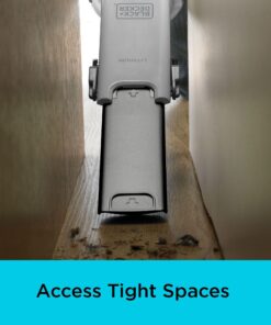 BLACK+DECKER dustbuster AdvancedClean Cordless Handheld Vacuum, Compact Home and Car Vacuum with Crevice Tool (CHV1410L) Blue, White 16 Volt Handheld Vacuum 29 71BtsjZ0lL