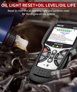 INNOVA 6200P All Systems OBD2 Scanner ABS SRS Transmission Code Reader with Battery Registration Oil Light Reset, Car Diagnostic Scan Tool with Battery Alternator Test/Live Data 15 71BuA1xtp1L