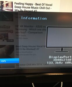 Cable Matters 4K Mini DisplayPort to DisplayPort Cable (DisplayPort to Mini DisplayPort) in Black 6 Feet - 4K 60Hz, 2K 144Hz Monitor Support, Thunderbolt 2 Port Compatible 21 71Bv6oGLPiL 1