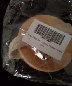 CSM Dry Body Brush for Beautiful Skin - Solid Wood Frame & Boar Hair Exfoliating Brush to Exfoliate & Soften Skin, Improve Circulation, Stop Ingrown Hairs, and Reduce The Appearance Cellulite 49 71BvRx1AMOL