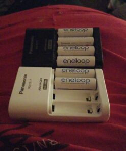 Panasonic Eneloop Pro K-KJ17KHCA4A Battery Charger AA NiMH X 4 (SPKKKJ17KHCA4A) 31 71BvuJltkVL