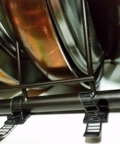 Simple Houseware Cabinet Pantry Pot and Pan Organizer Holder Rack, Bronze 44 71Bw59ACYIL