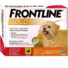 Frontline Gold for Dogs 522 lbs Orange (3 Month) 20 71BwDqv1EtL