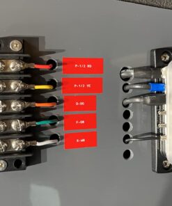 Blue Sea Systems 2314 100 Amp Mini BusBar with 5 screws and a cover 100a - 5 Screw With Cover 11 71BwbZ27QuL