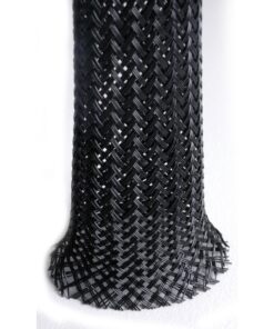 Techflex 1/2 Clean Cut Sleeving 25 feet Black 0.5 Inch 8 71BwxWJGzjL