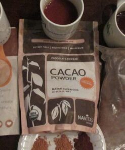 Navitas Organics Cacao Powder, 16 oz. Bags (Pack of 2) — Organic, Non-GMO, Fair Trade, Gluten-Free (19-002) 28 71BxAavJqOL