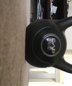 CAP Barbell Vinyl Coated Cement Kettlebell | Multiple Sizes Black 10LBS 4 71BxqlJV88L