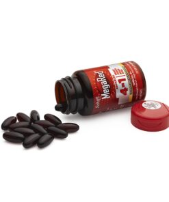 MegaRed Fish Oil + Krill Oil 900mg Omega 3 Supplement with EPA & DHA, Supports Heart, Brain, Joint and Eye Health, No Fishy Aftertaste - 60 Softgels (60 servings) 19 71ByQ5MpxcL 2
