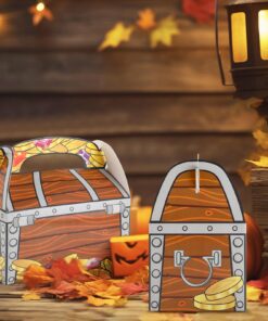 Adorox 12 Treasure Chest Treat Boxes Pirate Birthday Party Favor Goodies 15 71BzCyfQx7L