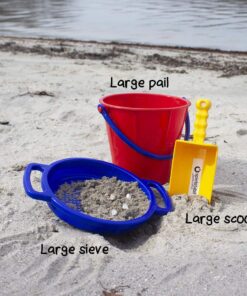 Spielstabil Large Sand Sieve Beach Toy (One Sifter Included - Colors Vary) - Made in Germany 11 71BzFrYCjVL