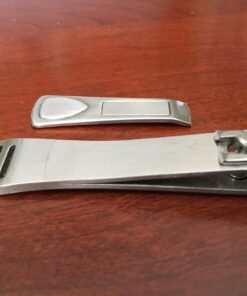 Clyppi Nail Clippers with Swing Out Nail Cleaner/Nail File - Fingernail Clippers / Toe Nail Clippers. Sharp Stainless Steel with Wide Easy Press Lever 58 71BzhNBr63L