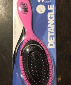 Wet Brush Detangling Brush, Original Detangler Brush (Pink) - Wet & Dry Tangle-Free Hair Brush for Women & Men - No Tangle Soft & Flexible Bristles for Straight, Curly, & Thick Hair 38 71C Fr7 KqL