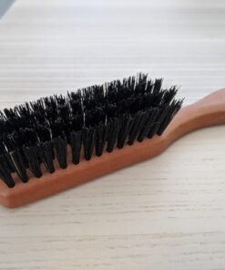 Beard Brush by ZilberHaar - Stiff Boar Bristles - Beard Grooming Brush for Men - Straightens and Promotes beard growth - Works with Beard Oil and Balm to Soften Beard – For beard kits - 6 inches long Brown 6 Inch (Pack of 1) 38 71C KpWCTL