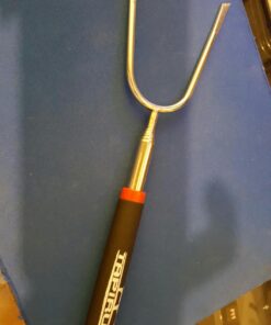 Tapirus Marshmallow Roasting Sticks | Set of 4 Extra Long Retractable Campfire Sticks | Protect Kids with Insulated Handles | Extendable Smore & Hot Dog Skewers | Heavy Duty Metal Camping Accessory 63 71C LtF90yL