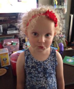 QandSweet Baby Girl Headbands with Polygonal Flower Inlay Rhinestone for Photography (10 Pack) 10Pack 3.5x2.3 36 71C llrn5lL