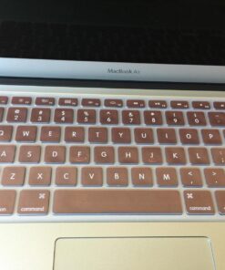 IBENZER Compatible with Old Version MacBook Air 13 Inch Case (2017-2010 Release), Models: A1466/A1369, Plastic Hard Shell Case with Keyboard & Screen Cover for Mac Air 13, Rose Gold, A13MPK+2 For Macbook Air 13'' A1466/A1369 47 71C z43C1zL