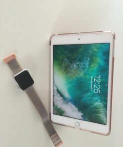 MoKo Case Fit iPad Mini 5 2019 (5th Generation 7.9-inch) iPad Mini 4, Slim Smart Shell Stand Folio Protective Cover with Soft TPU Translucent Frosted Back, Auto Wake/Sleep - Rose Gold 55 71C03Nq26YL