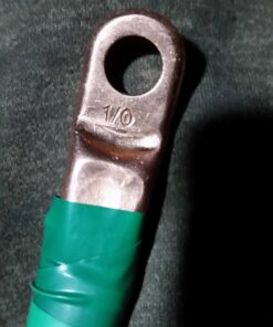 Pico 4439C 1/0 AWG Battery Cable 3/8" Tubular Lug Ring/Eye Terminals 15 Per Package 3 71C0KV R0zL