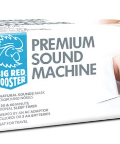 Alternative view of Big Red Rooster White Noise Machine - Sound Machine For Sleeping & Relaxation - 10 Natural and Soothing Sounds - Plug In Or Battery Powered - Portable Sleep Sound Therapy for Home, Office or Travel