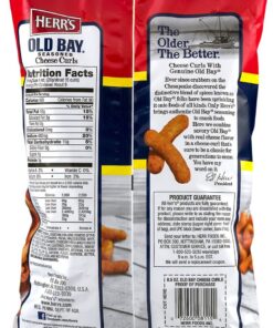 Herr's Old Bay Seasoned Potato Chips & Old Bay Seasoned Cheese Curls Variety Pack (2 Bags) 2 Bags 5 71C0tuvluDL