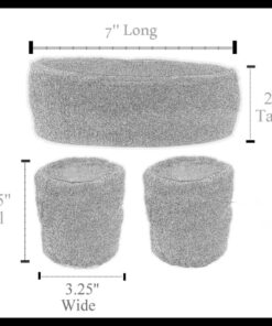 Funny Guy Mugs Unisex Sweatband Set (3-Pack: 1 Headband & 2 Wristbands) MERICA 17 71C14Z3BAL