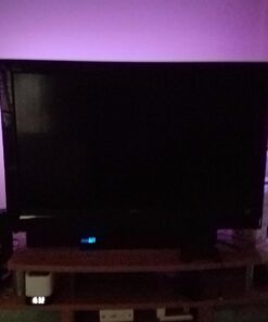 Vansky Led Strip Lights, Bias Lighting for 40-60 inch TV 6.6ft RGB USB Powered LED Light Strip with Remote,TV Backlight Kit for Flat Screen TV,PC 67 71C1D8MliFL