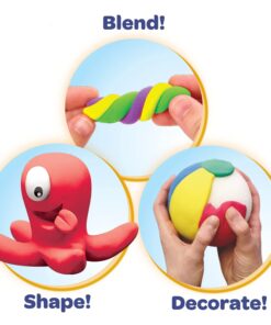 Crayola Model Magic Deluxe Variety Pack Kids Modeling Clay Alternative, Assorted Colors, (14 Pack), 7 oz 14Ct 19 71C1DKtqlTL