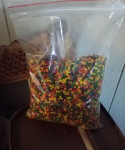 MarvelBeads Water Beads Rainbow Mix (1 Pound Bulk), for Kids Sensory Play and Spa Refill, BPA & Phthalate Free 49 71C1kAKWPL